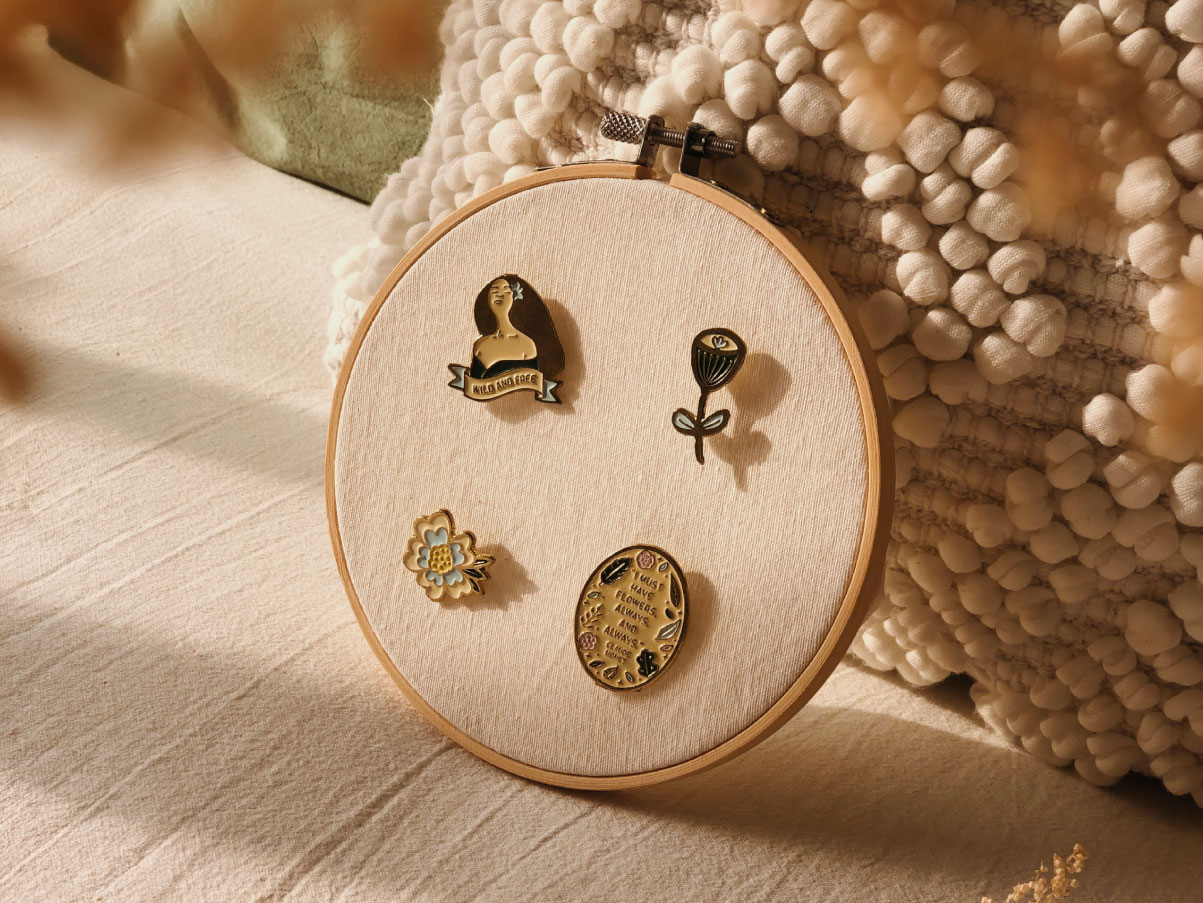 Ename Pins