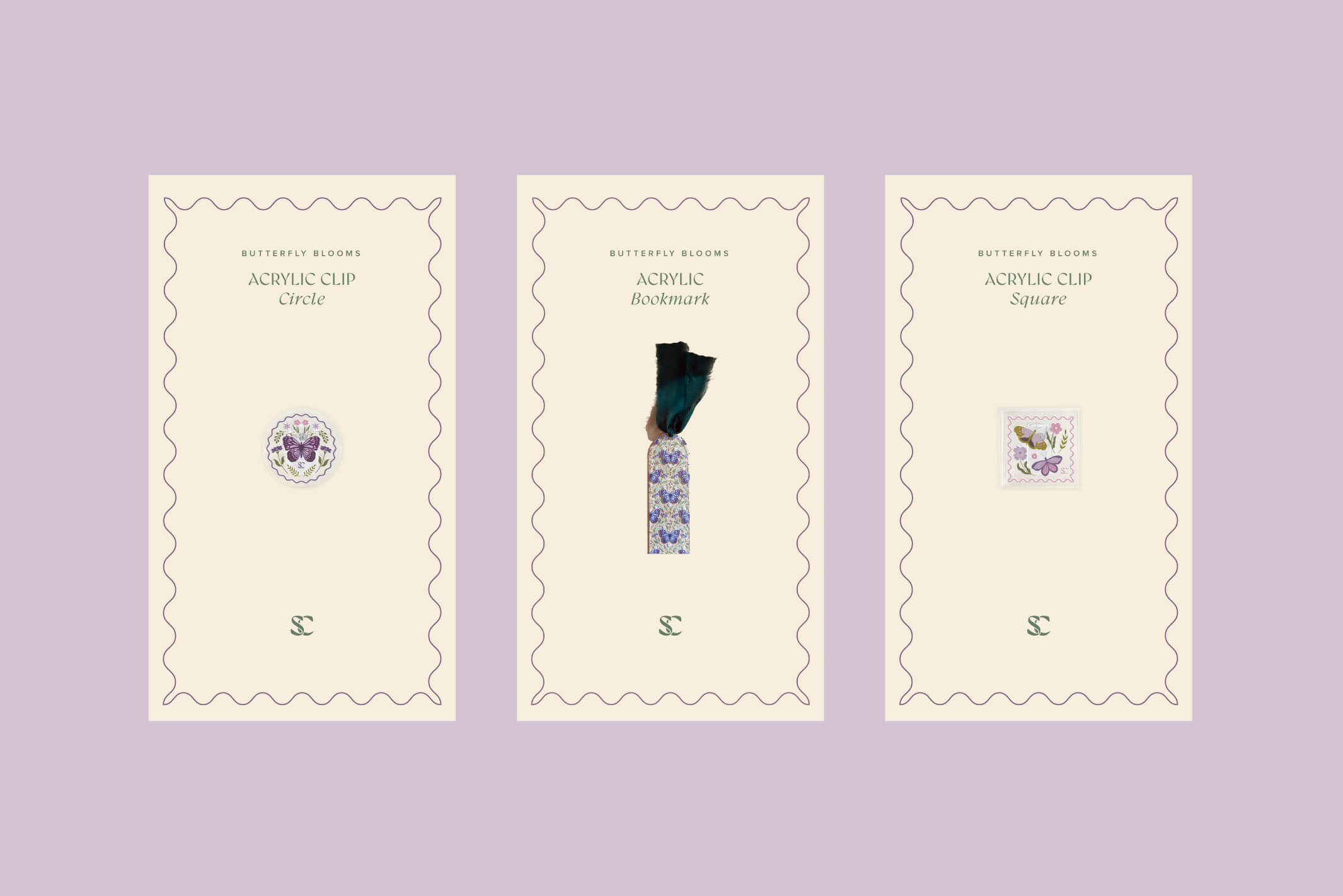 Butterfly Blooms illustrated collection