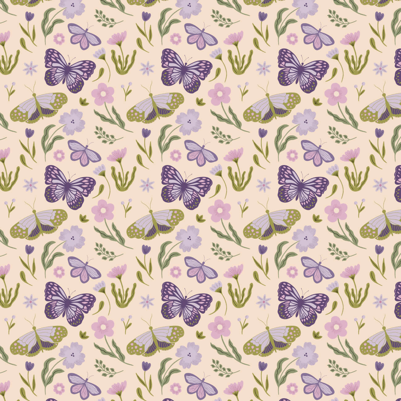 Butterfly Blooms illustrated collection