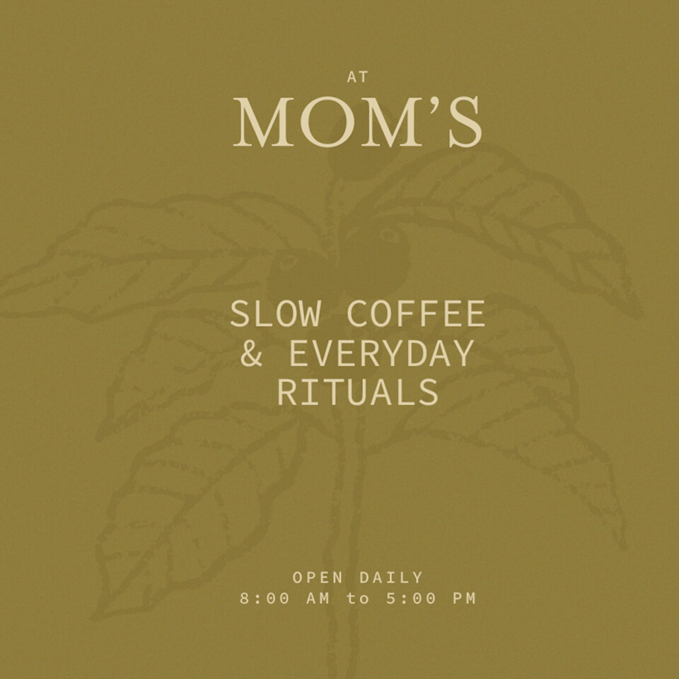 Mom's Cafe branding