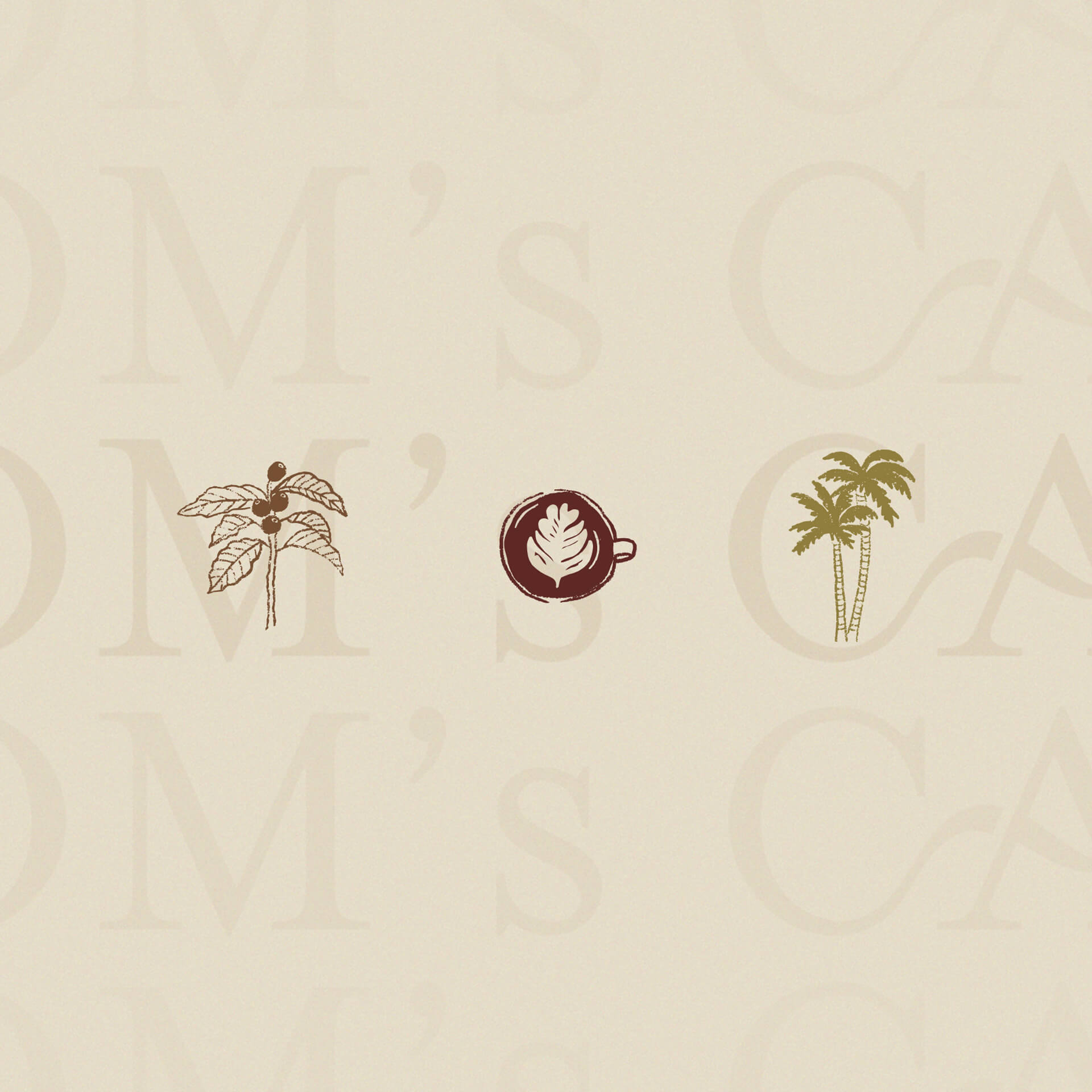 Mom's Cafe branding