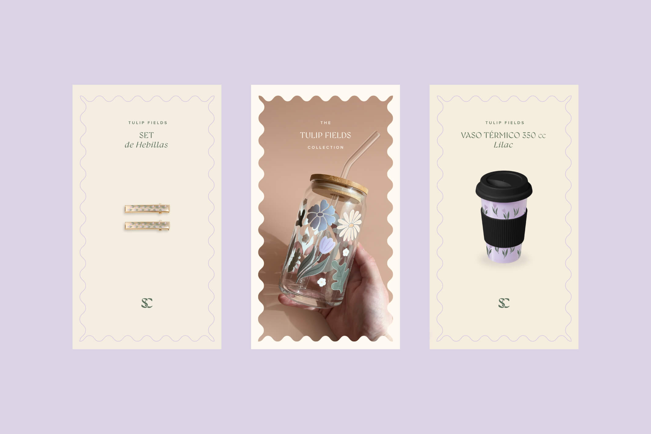 Tulip Fields illustrated collection