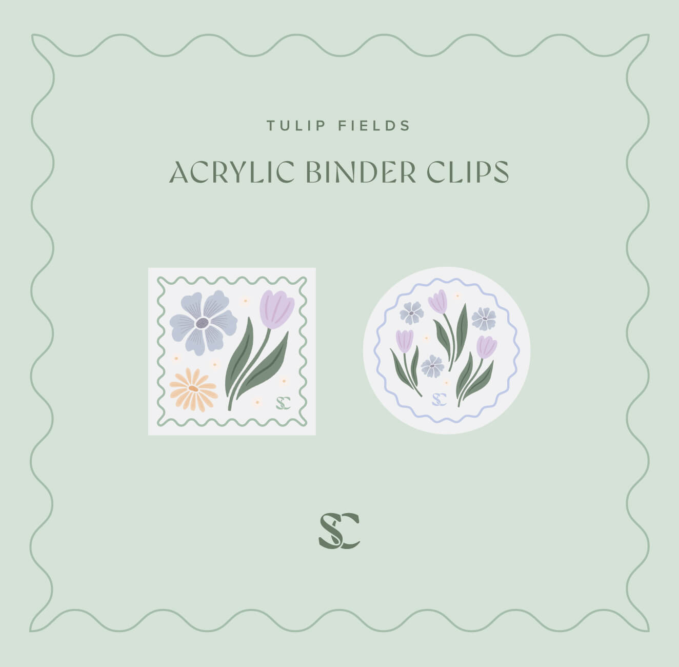 Tulip Fields illustrated collection